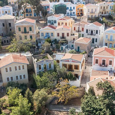 Galini Kali Strata Villa Szími Kültér fotó